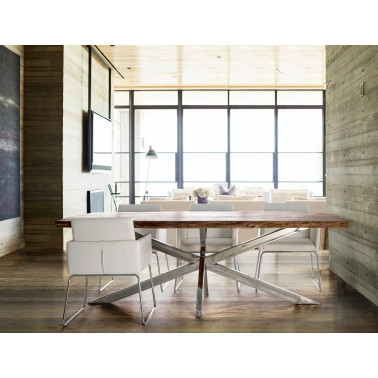SILLA C-BR SIXTY PU BLANCO