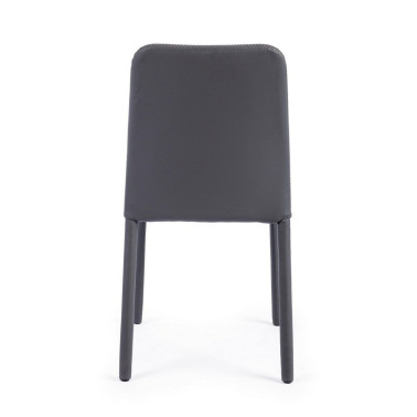 SILLA PATHOS PU GRIS