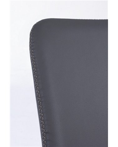 SILLA PATHOS PU GRIS