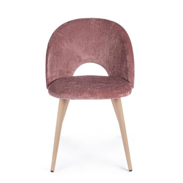 SILLA LINZEY ROSA