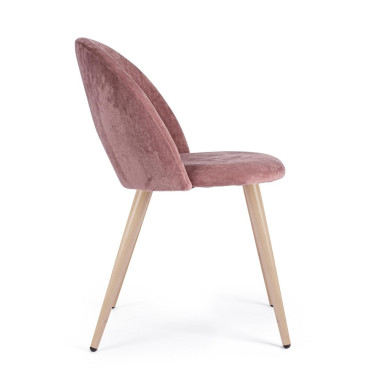 SILLA LINZEY ROSA