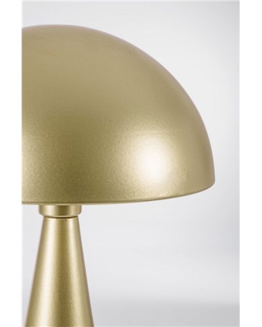 LÁMPARA DE SOBREMESA MODERN ORO H36.5
