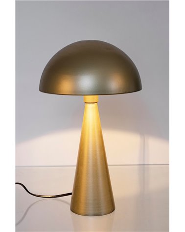 LÁMPARA DE SOBREMESA MODERN ORO H36.5