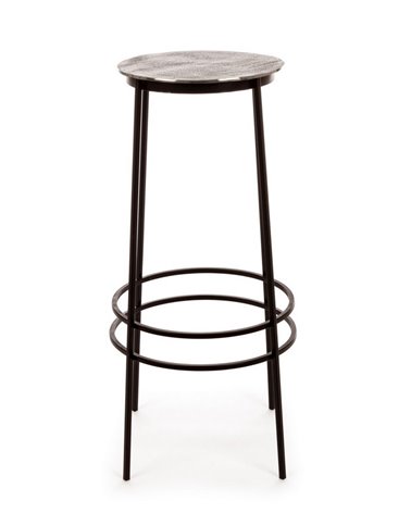 TABURETE BAR AMIRA NICKLE H77