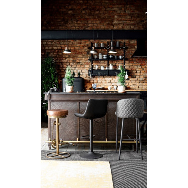 TABURETE BAR CYCLE COBRE H80
