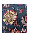 Indienne Fond Bleu Petrole PP2504991