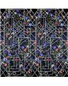 Fretwork Panoramic Indigo PCL7053-02