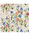 Fretwork Garden Azul PCL7045-01