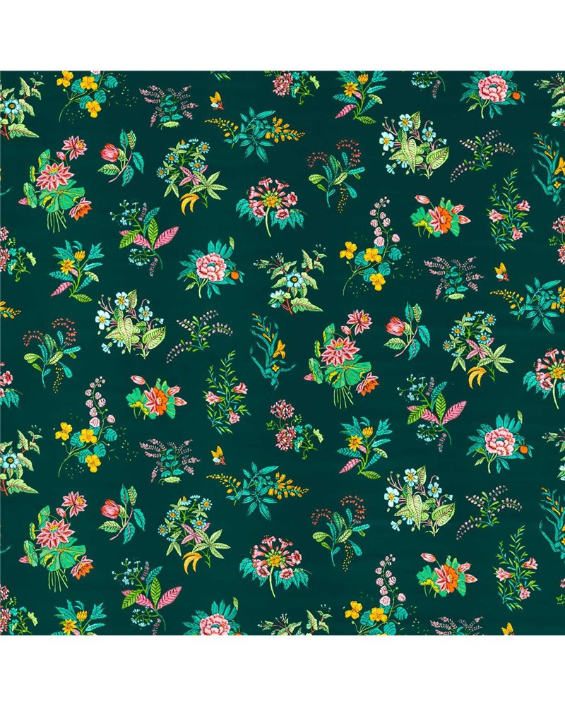 Woodland Floral Jade Malachite Rose Quartz HSRF121175 Woodland Floral Jade Malachite Rose Quartz HSRF121175