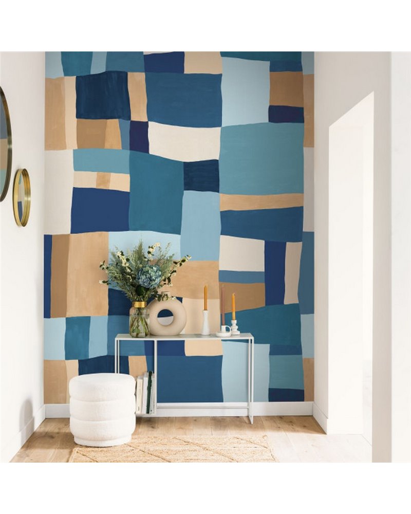 Wonderfull Patchwork Bleu L 104896202