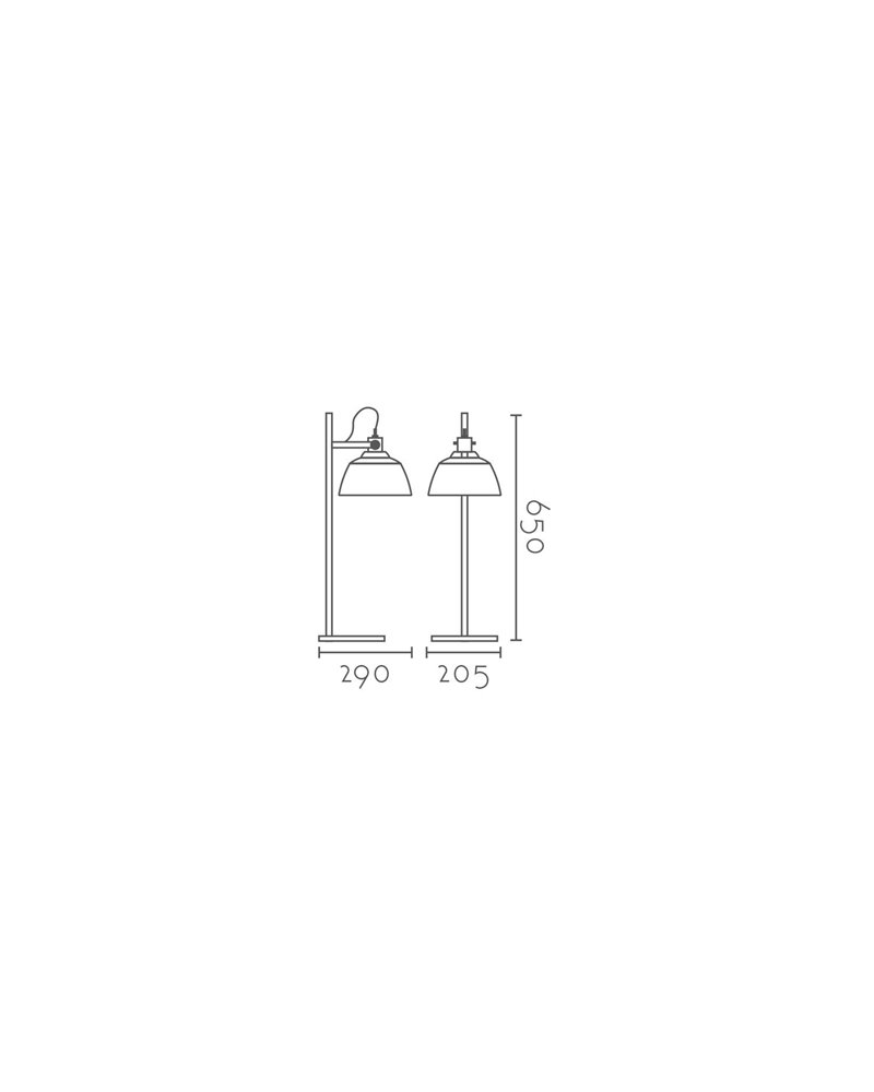LAMPARA DE SOBREMESA REF.-MT8021A-TGD