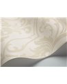 St Petersburg Damask Parchment On White 88-8036