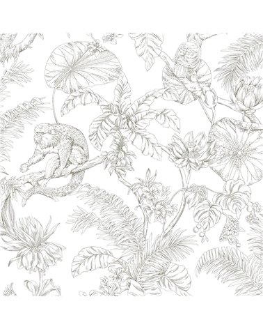 Tropical Sketch Toile Brown RT7843