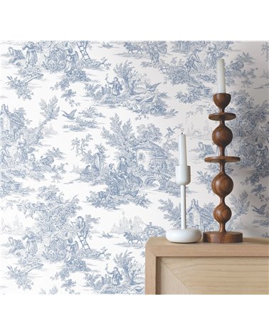 Campagne Toile Blue White AT4229