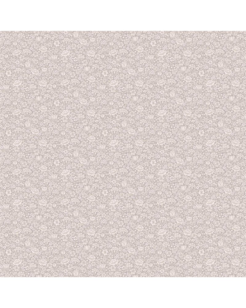 Spring Flowers French Grey 0267SPFRENC Spring Flowers French Grey 0267SPFRENC
