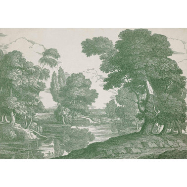 Engraving Green B00368