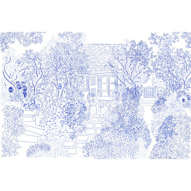 Coin de Jardin Blue DOM3007