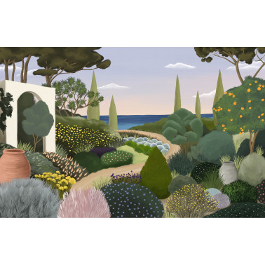 Jardin Mediterraneen DOM3011