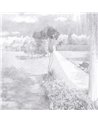 Jardin Public Noir Et Blanc DOM3003