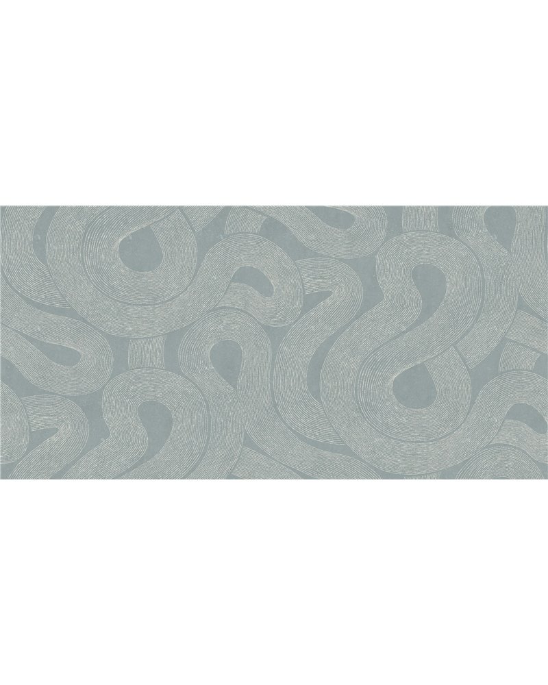 Zen Mural Misty Blue S10549