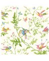 Hummingbirds 100% Silk Pearl F125-1003