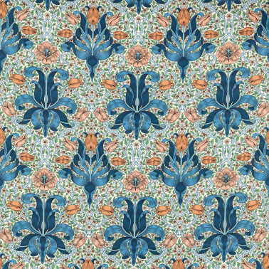 Spring Thicket Paradise Blue Peach MVOF227207