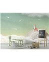 Fox on the Moon - Green W13902