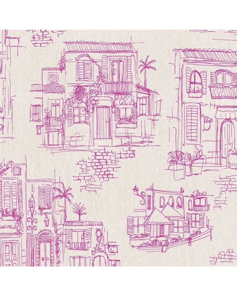 Charming Lanes Fuchsia BMPP004-01C Charming Lanes Fuchsia BMPP004-01C