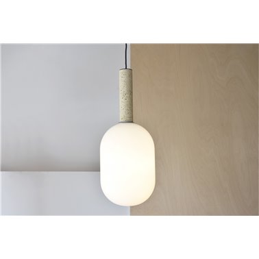 LÁMPARA TECHO FORMAS. OVAL VERTICAL. LED