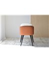 SET 2 SILLAS COMEDOR  BRAZOS. BEIGE TEJA