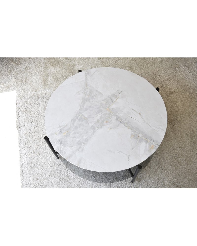 MESA CENTRO N.53,METAL,VIDRIO,CERÁMICO B