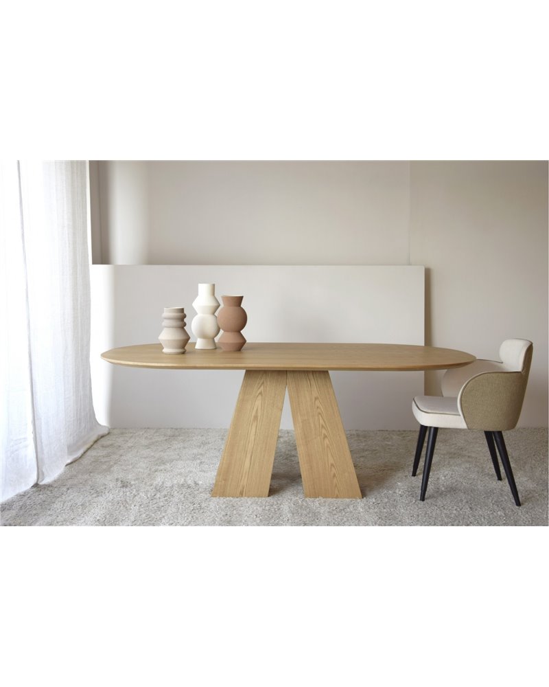 MESA COMEDOR ELBA. FRESNO NATURAL MESA COMEDOR ELBA. FRESNO NATURAL