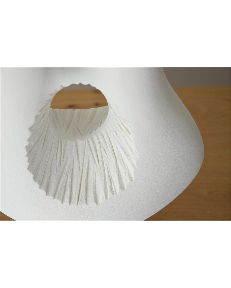 COLECCIÓN VACÍO.PIEZA 1. BLANCO TEXTURA