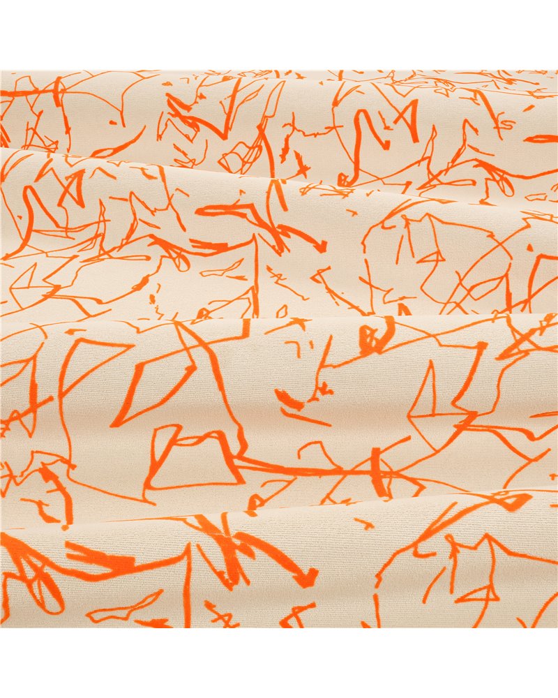 Scribble Recycled Tangelo K5318-01