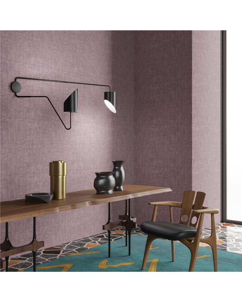 Brushed Suede Aubergine 59604