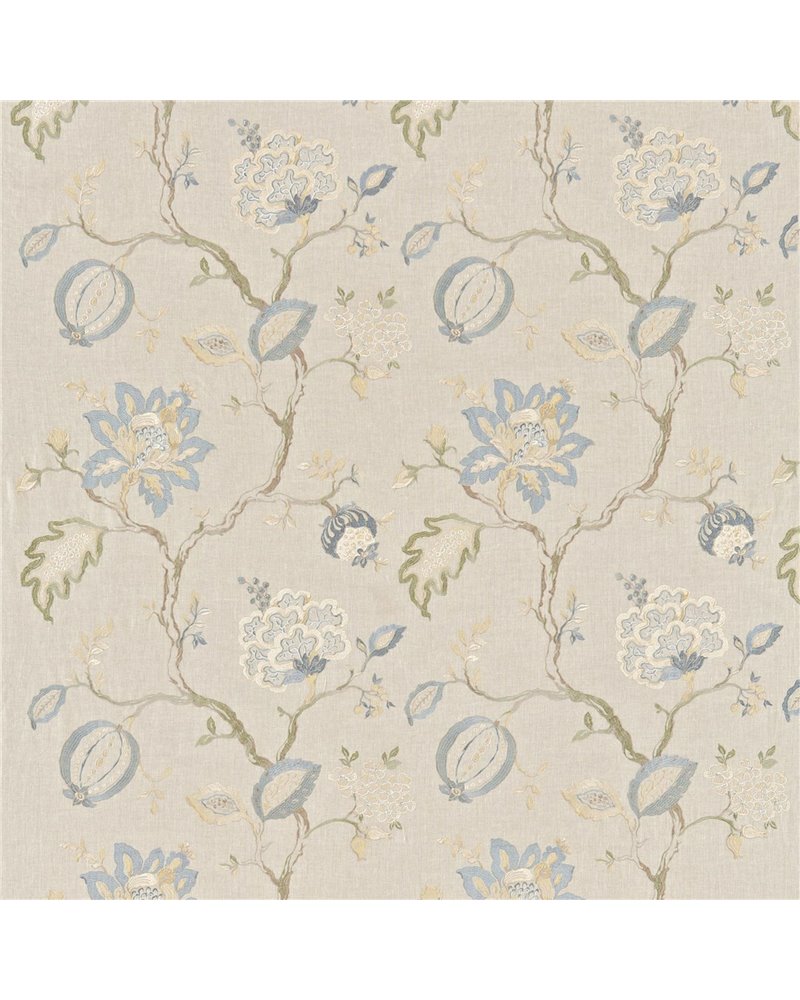 Hadham Cornflower Blue Linen DRCH232094 Hadham Cornflower Blue Linen DRCH232094