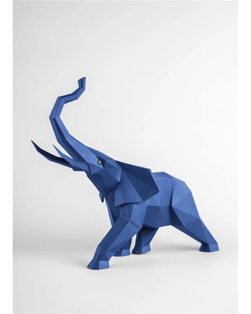 Escultura Elefante (azul)