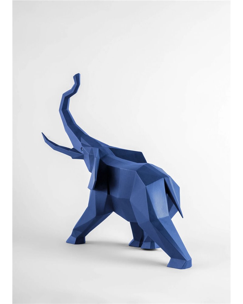 Escultura Elefante (azul)