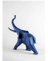 Escultura Elefante (azul)