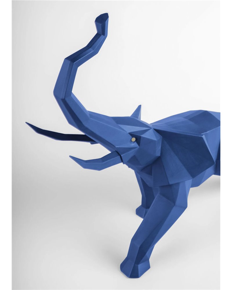 Escultura Elefante (azul)