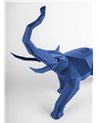 Escultura Elefante (azul)
