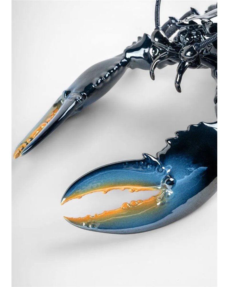 Escultura Bogavante. Azul