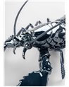 Escultura Bogavante. Azul