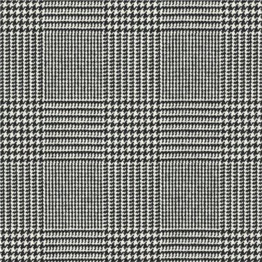 Wesssex Glen Plaid Black White FRL5232-01