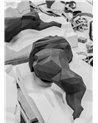 Escultura León. Negro mate