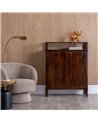 ARMARIO MARRÓN MADERA DE MANGO SALÓN 94 X 40 X 120 CM REF.-612860
