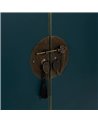 ARMARIO AZUL MADERA ''ORIENTE'' 100 X 45 X 160 CM