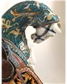 Escultura Caballo oriental. Brillo. Serie limitada