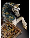Escultura Caballo oriental. Brillo. Serie limitada