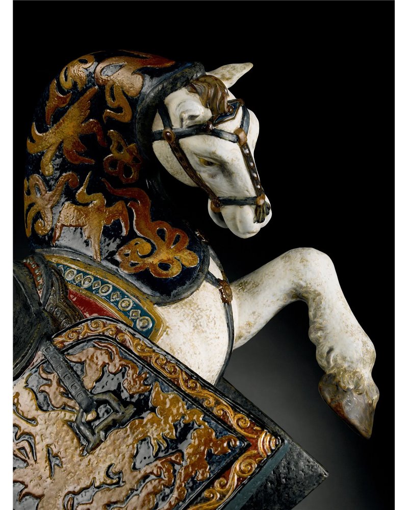 Escultura Caballo oriental. Mate. Serie limitada